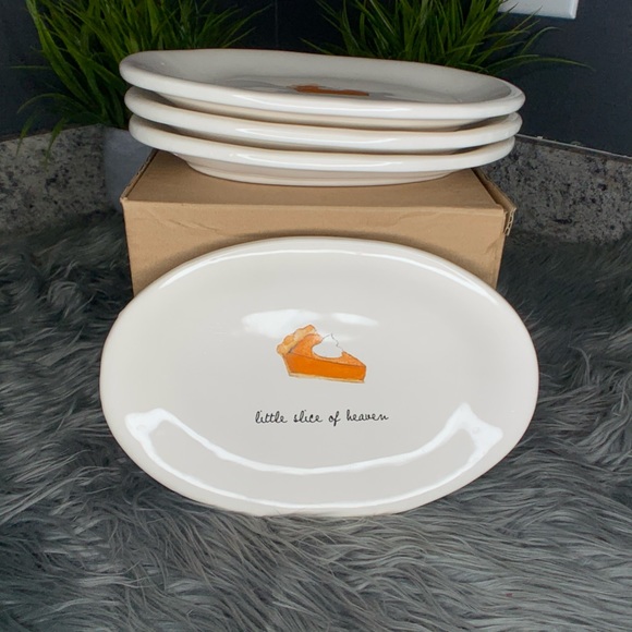 Rae Dunn Little Slice of Heaven set of 4 - Picture 1 of 1